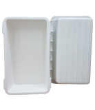 white rectangular container 52 liter