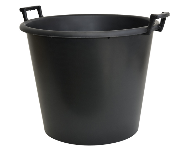VAT with handels 90l black