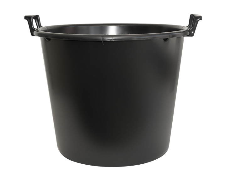 VAT with handels 110l black